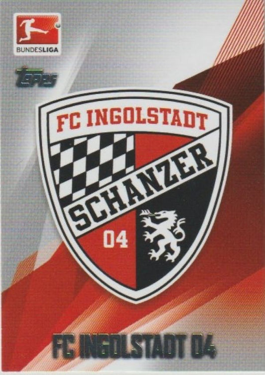 Fussball 2015-16 Topps Chrome Bundesliga - No 224 - Team Logo FC Ingolstadt 04