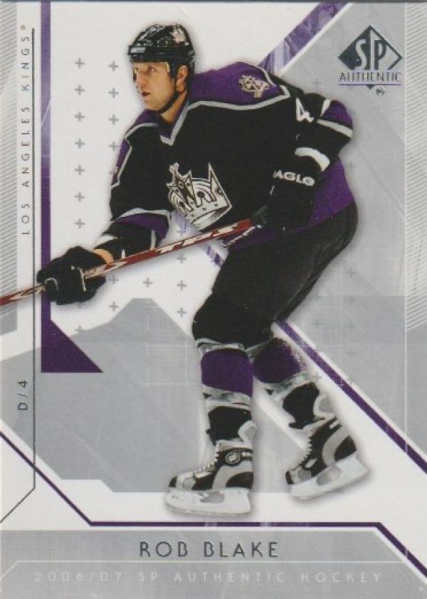 NHL 2006-07 SP Authentic - No 56 - Rob Blake