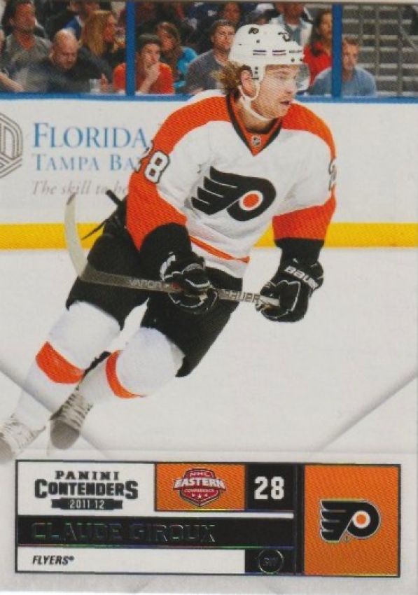 NHL 2011-12 Panini Contenders - No 28 - Claude Giroux