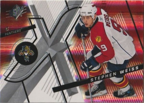 NHL 2008-09 SPx - No 54 - Stephen Weiss