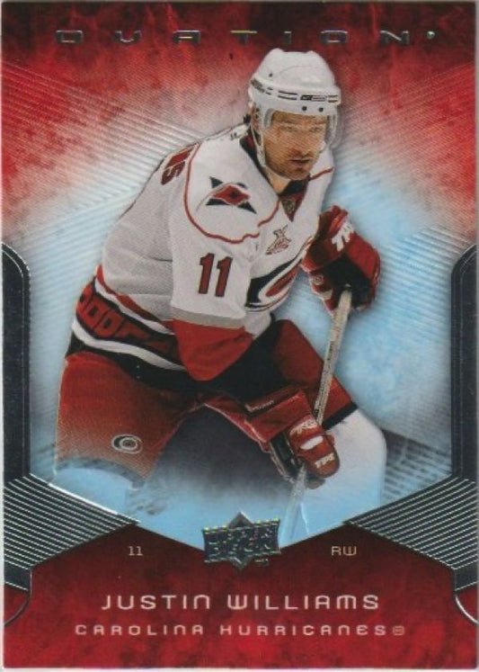 NHL 2008-09 Upper Deck Ovation - No 57 - Justin Williams