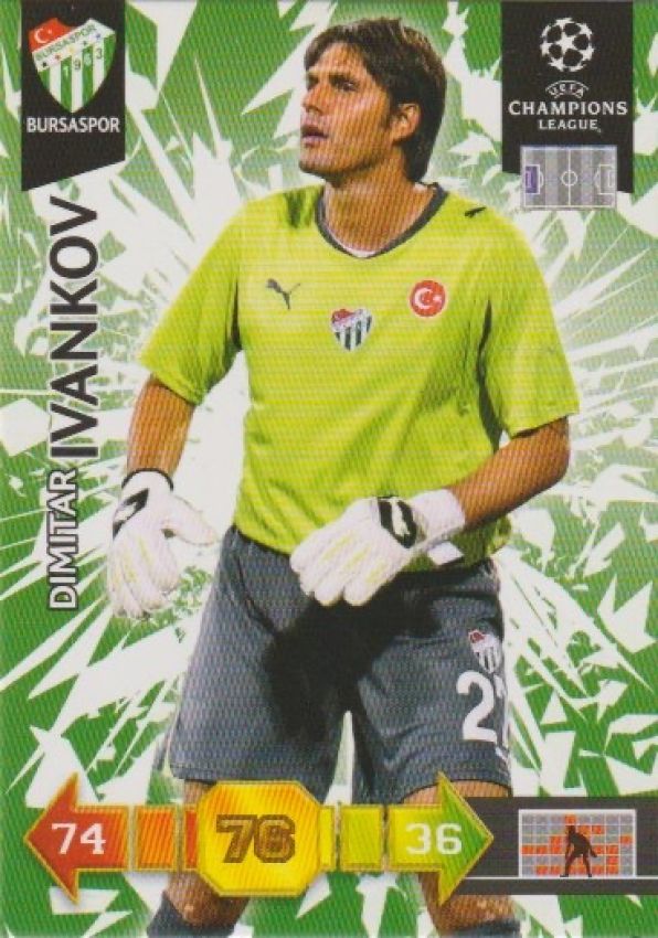 Fussball 2010-11 Panini Adrenalyn XL Champions League - No 74 - Dimitar Ivankov