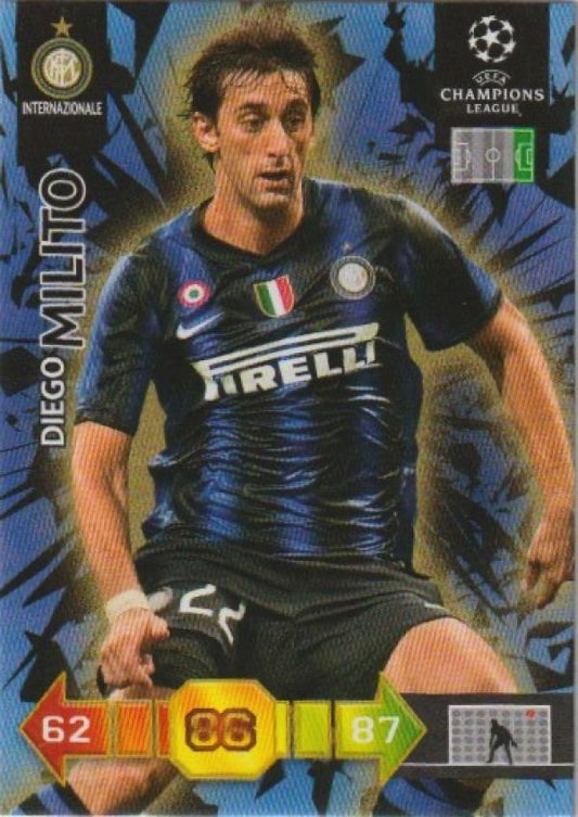 Football 2010-11 Panini Adrenalyn XL Champions League - No 128 - Diego Milito