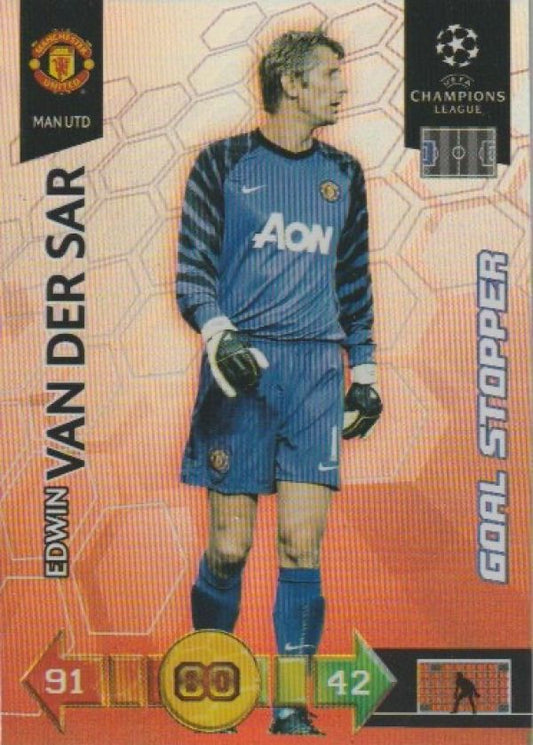 Fussball 2010-11 Panini Adrenalyn XL Champions League - No 173 - Edwin van der Sar