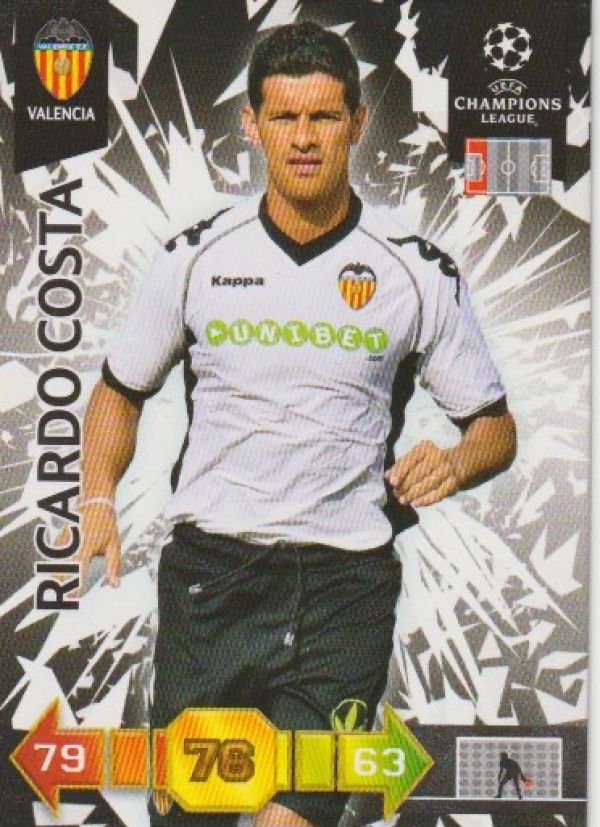 Football 2010-11 Panini Adrenalyn XL Champions League - No 338 - Ricardo Costa