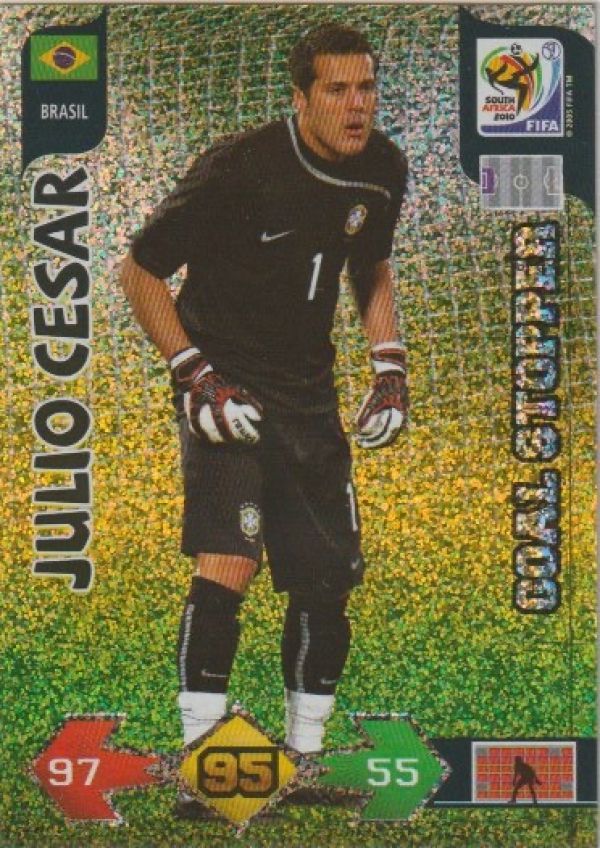 Soccer 2010 Panini Adrenalyn XL FIFA World Cup South Africa - No 51 - Julio Cesar