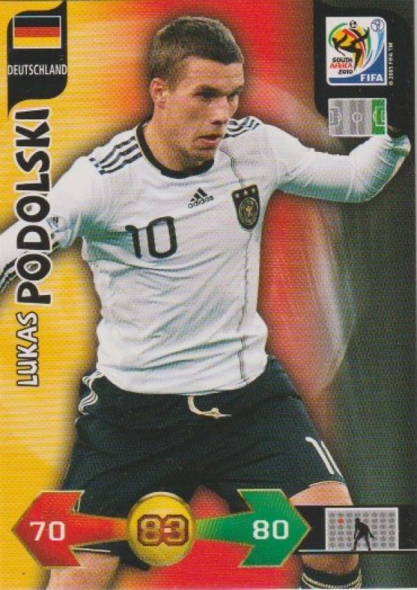 Soccer 2010 Panini Adrenalyn XL FIFA World Cup South Africa - No 99 - Lukas Podolski