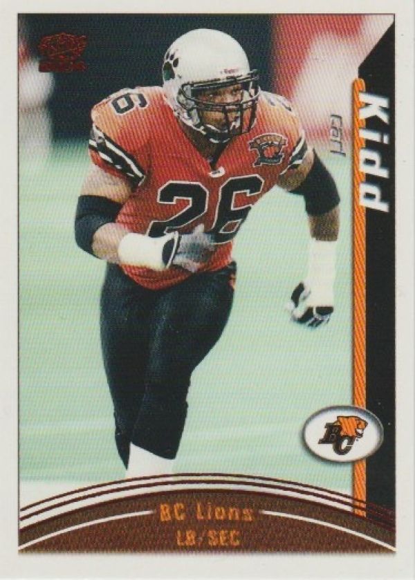 NFL 2004 Pacific CFL Red - No 7 - Carl Kidd