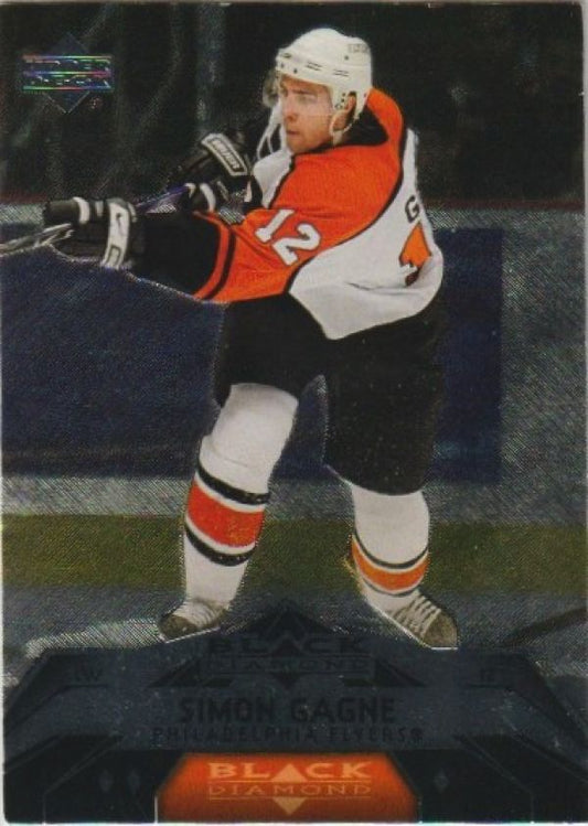 NHL 2007-08 Black Diamond - No 143 - Simon Gagne