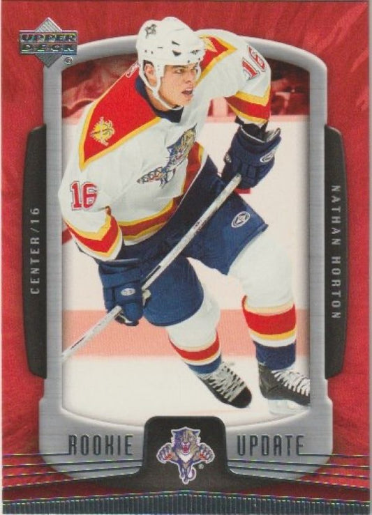 NHL 2005-06 Upper Deck Rookie Update - No 42 - Nathan Horton