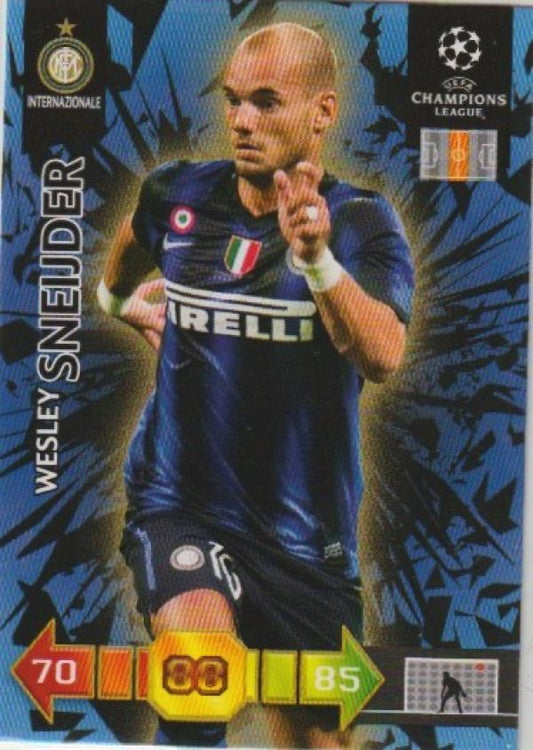 Football 2010-11 Panini Adrenalyn XL Champions League - No 125 - Wesley Sneijder