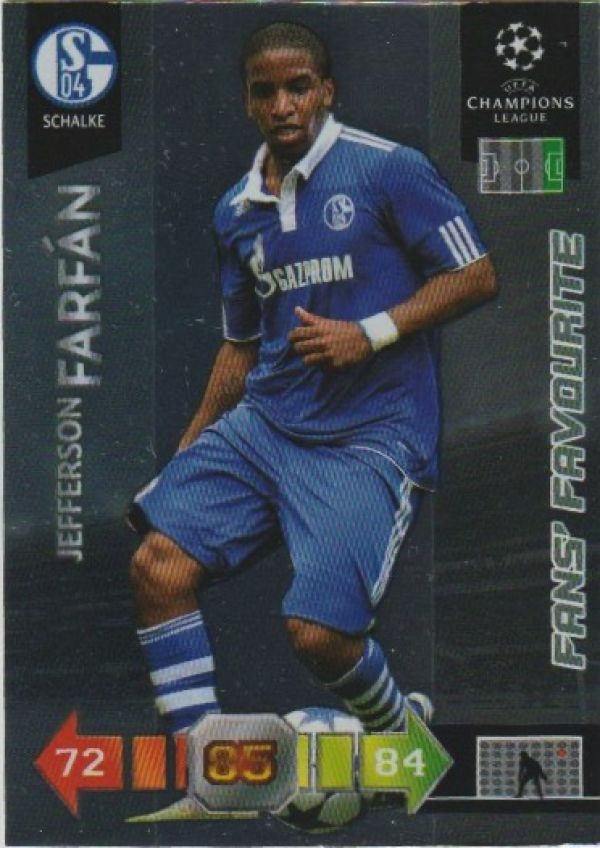 Football 2010-11 Panini Adrenalyn XL Champions League - No 296 - Jefferson Farfan