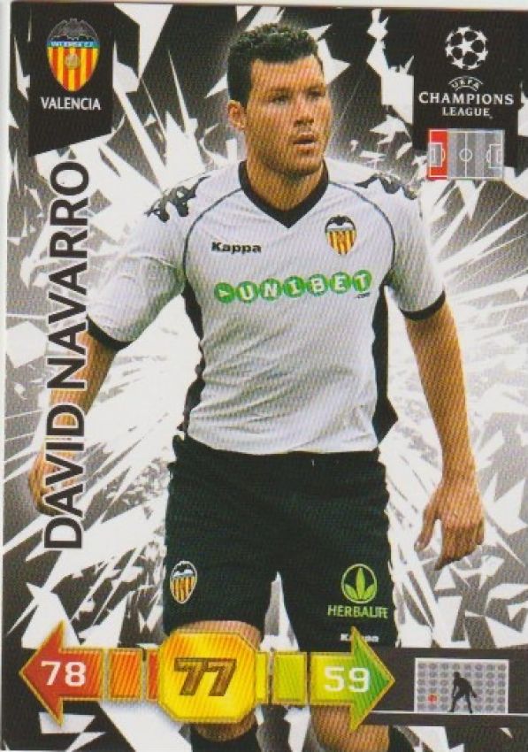 Fussball 2010-11 Panini Adrenalyn XL Champions League - No 339 - David Navarro