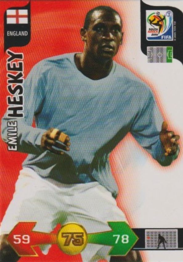 Soccer 2010 Panini Adrenalyn XL FIFA World Cup South Africa - No 119 - Emile Heskey