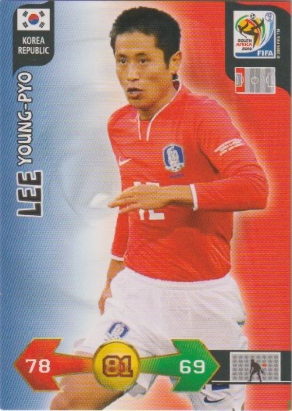 Soccer 2010 Panini Adrenalyn XL FIFA World Cup South Africa - No 236 - Lee Young-Pyo