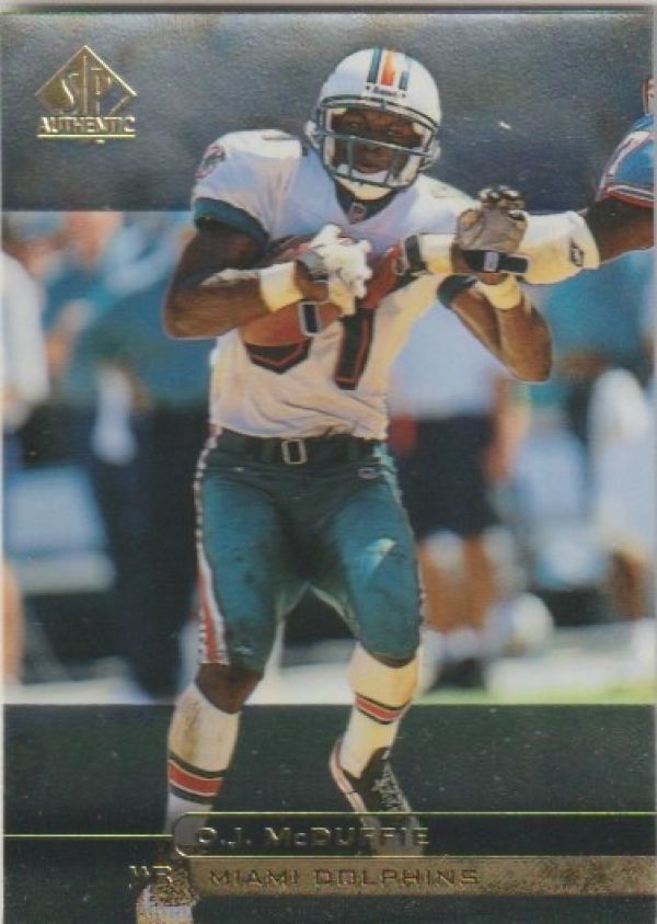 NFL 1998 SP Authentic - No 84 - O.J. McDuffie