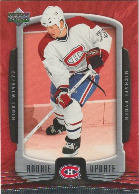 NHL 2005-06 Upper Deck Rookie Update - No 52 - Michael Ryder