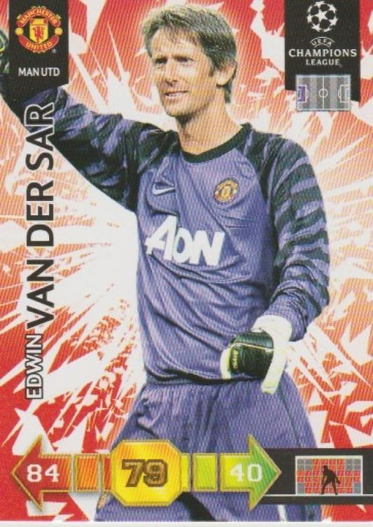 Fussball 2010-11 Panini Adrenalyn XL Champions League - No 155 - Edwin van der Sar