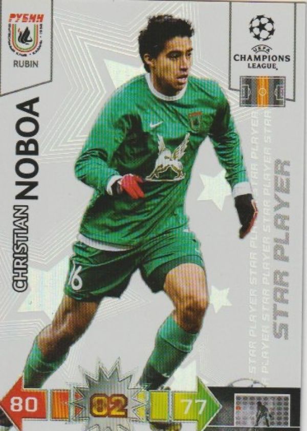 Football 2010-11 Panini Adrenalyn XL Champions League - No 282 - Christian Noboa