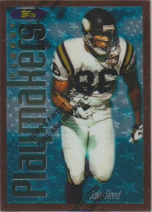 NFL 1996 Finest - No 52 - Jake Reed