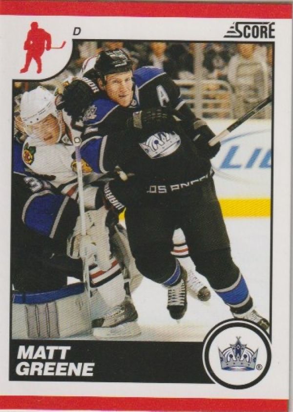 NHL 2010-11 Score - No. 240 - Matt Greene