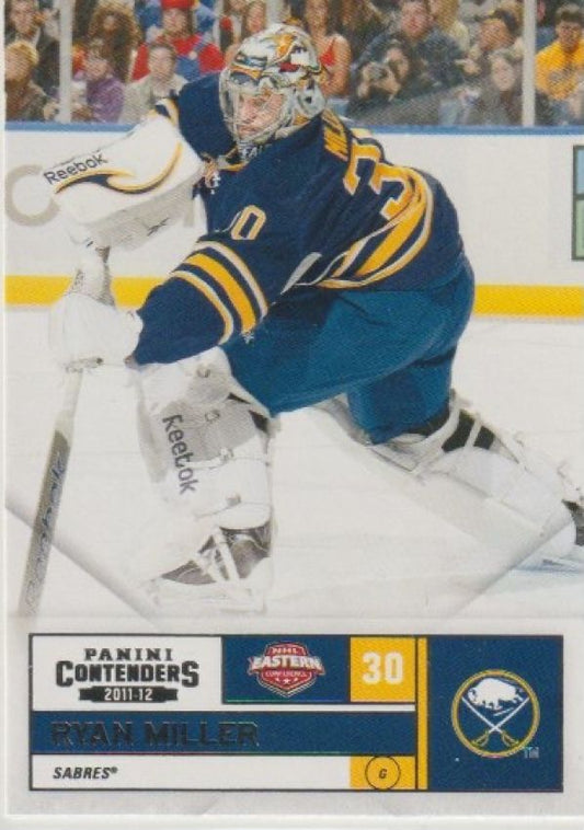 NHL 2011-12 Panini Contenders - No 70 - Ryan Miller