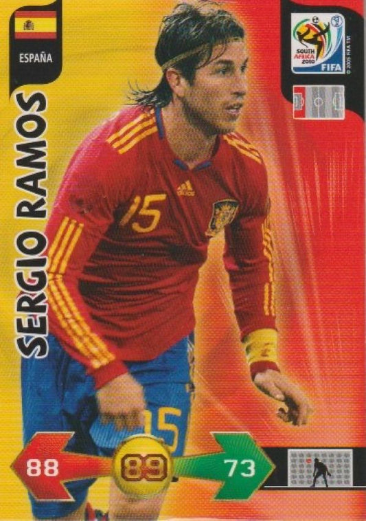 Soccer 2010 Panini Adrenalyn XL FIFA World Cup South Africa - No 127 - Sergio Ramos