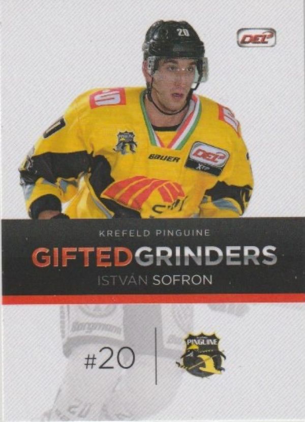 DEL 2014-15 CityPress Gifted Grinders - No GG06 - Istvan Sofron