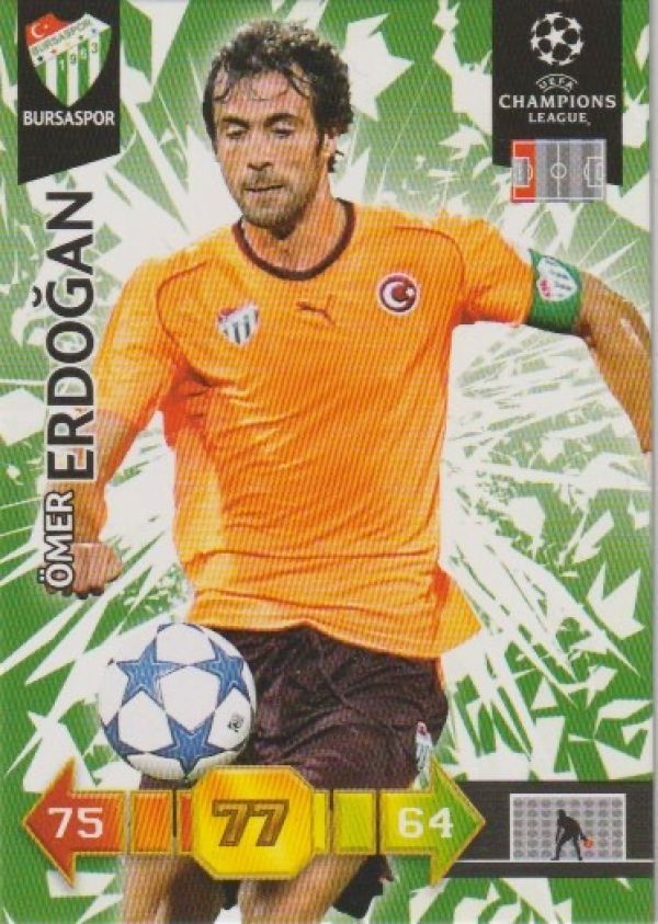 Football 2010-11 Panini Adrenalyn XL Champions League - No 75 - Ömer Erdogan