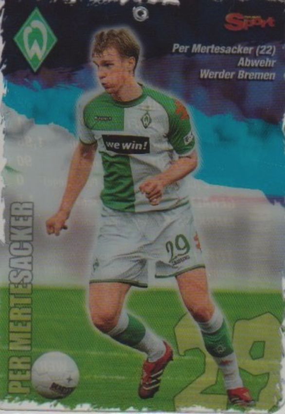 Fussball 2008-09 Bravo Supercards - No NN0 - Per Mertesacker