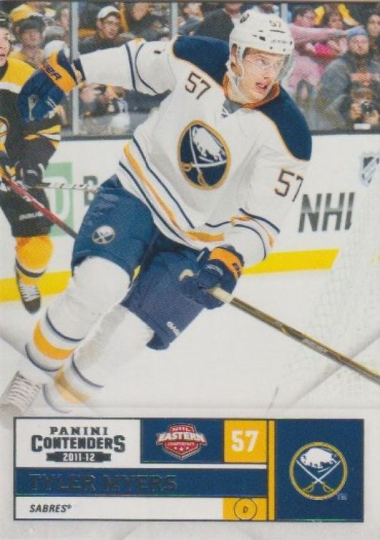 NHL 2011-12 Panini Contenders - No 57 - Tyler Myers