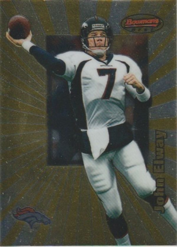 NFL 1998 Bowman's Best - No 50 - John Elway