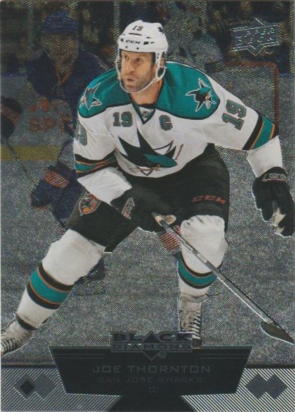 NHL 2012-13 Black Diamond - No 21 - Joe Thornton