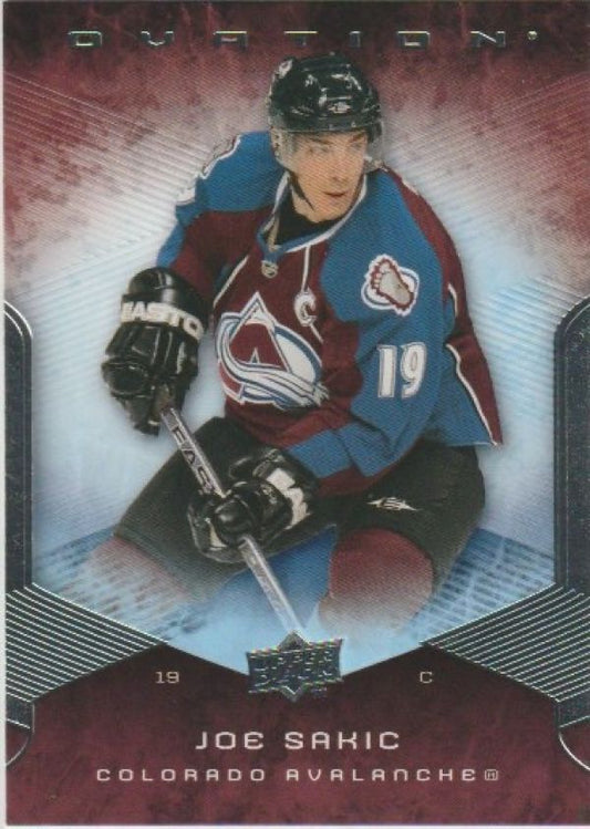 NHL 2008-09 Upper Deck Ovation - No 59 - Joe Sakic