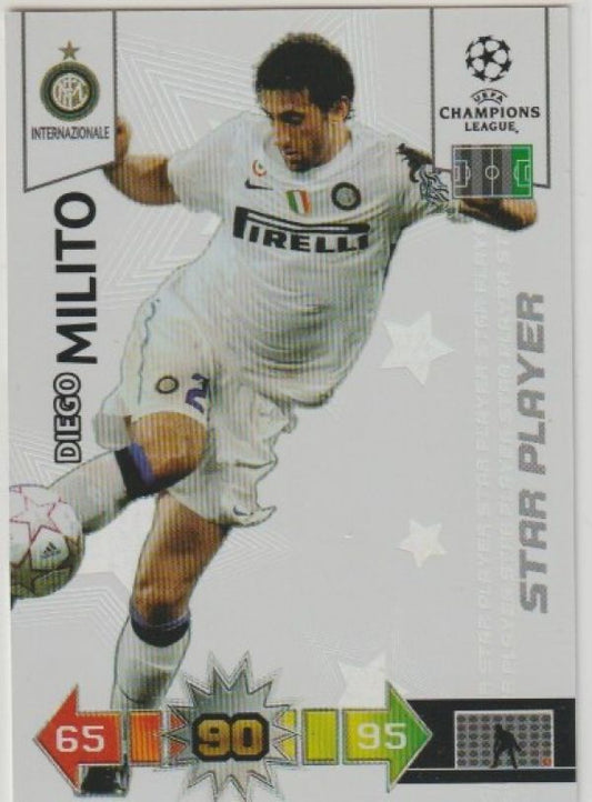 Football 2010-11 Panini Adrenalyn XL Champions League - No 137 - Diego Milito