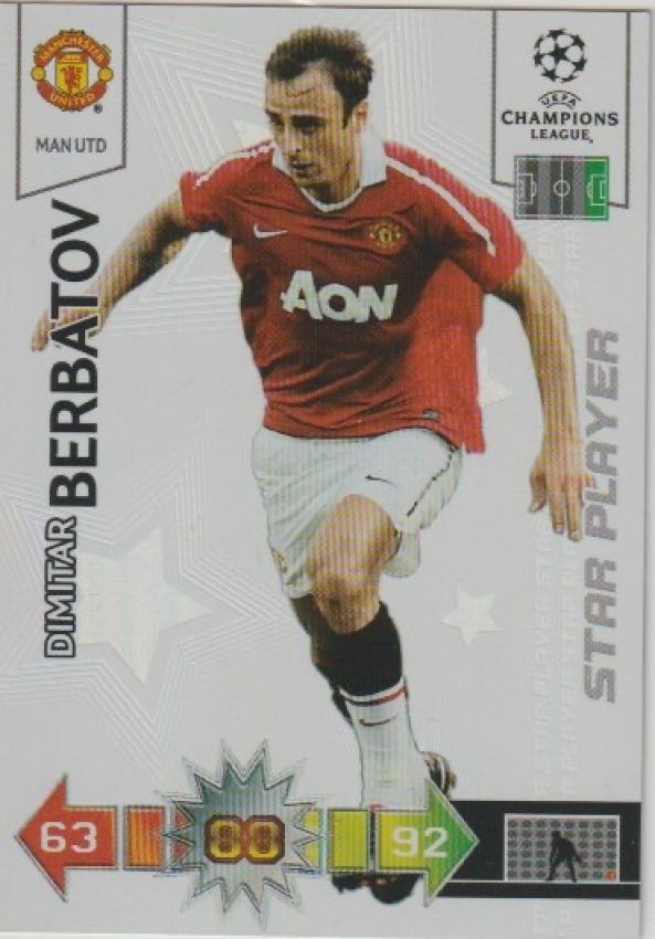 Football 2010-11 Panini Adrenalyn XL Champions League - No 175 - Dimitar Berbatov