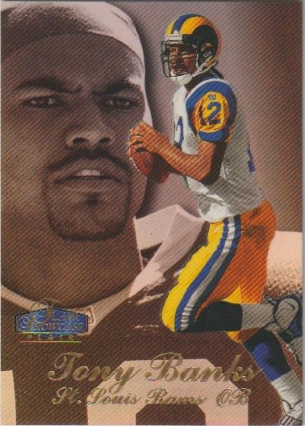 NFL 1998 Flair Showcase Row 3 - No 54 - Tony Banks