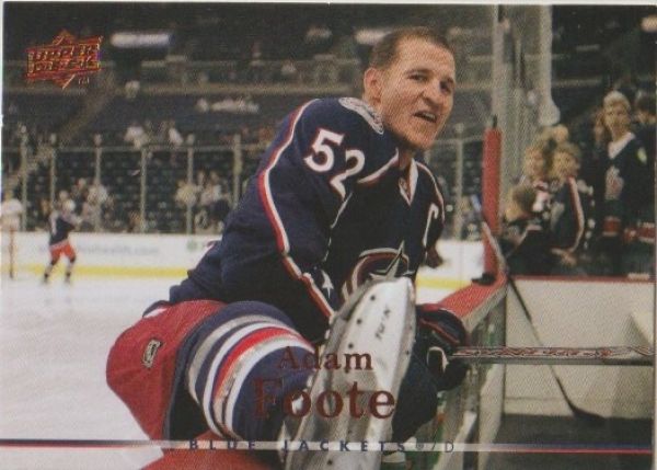 NHL 2007-08 Upper Deck - No 274 - Adam Foote