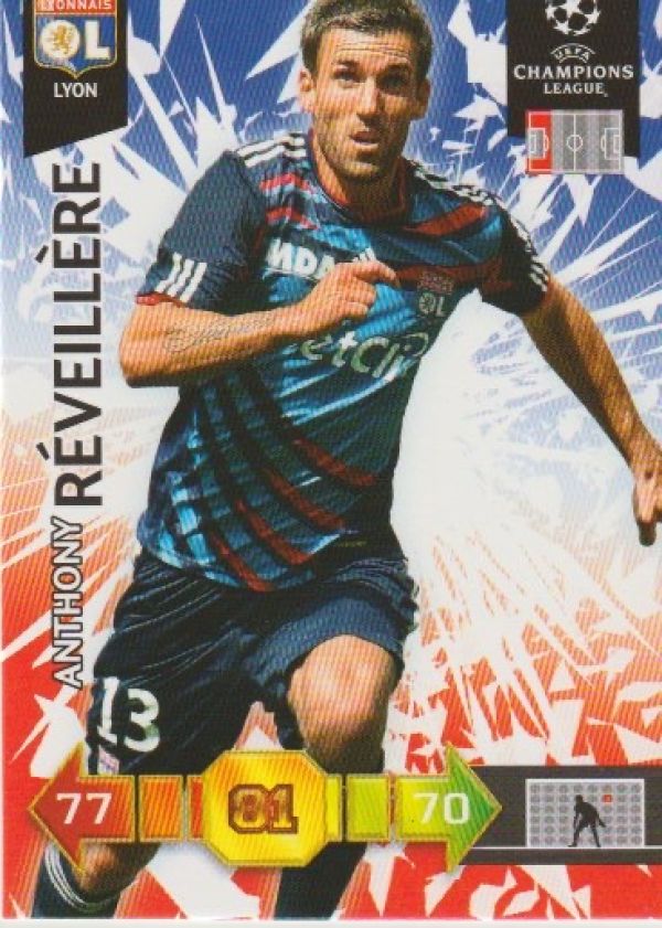 Football 2010-11 Panini Adrenalyn XL Champions League - No 139 - Anthony Reveillere