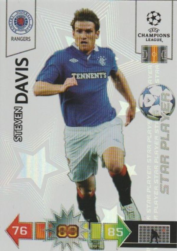 Football 2010-11 Panini Adrenalyn XL Champions League - No 230 - Steven Davis