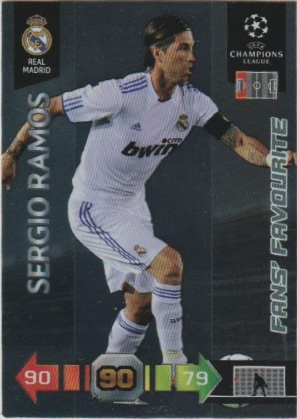 Football 2010-11 Panini Adrenalyn XL Champions League - No 248 - Sergio Ramos