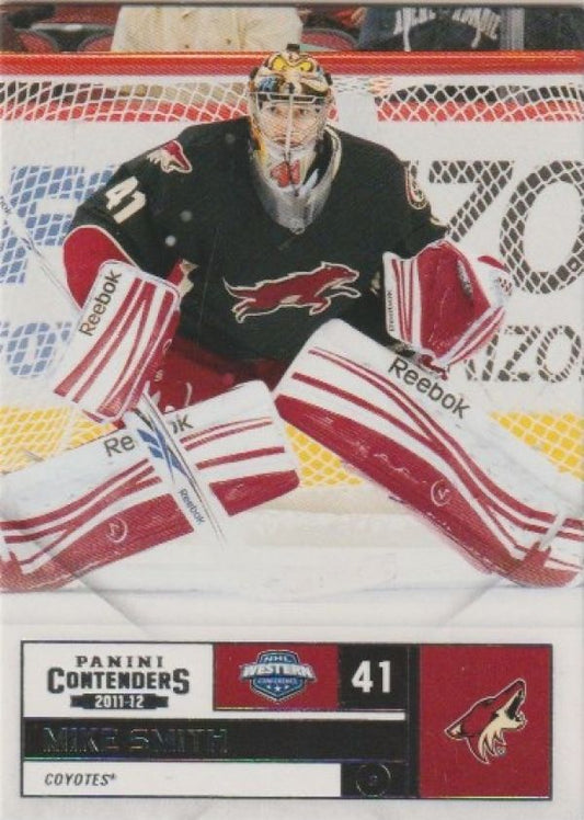 NHL 2011-12 Panini Contenders - No 37 - Mike Smith