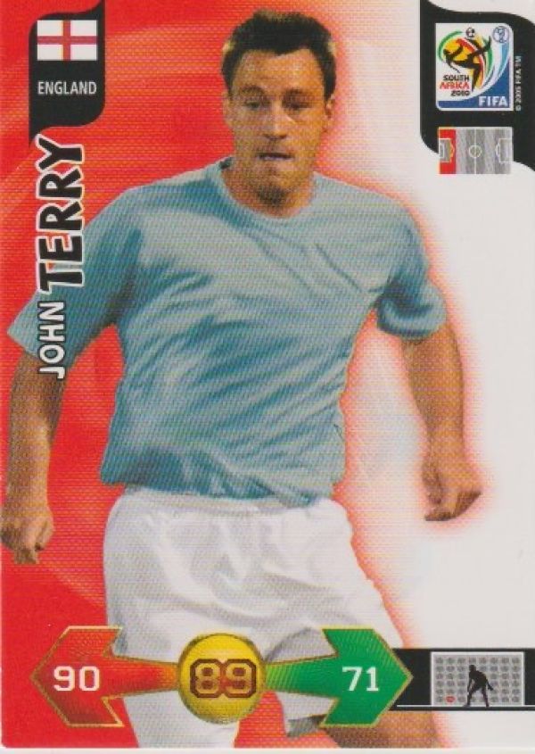 Soccer 2010 Panini Adrenalyn XL FIFA World Cup South Africa - No 107 - John Terry