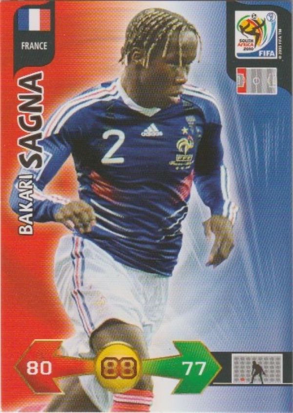 Soccer 2010 Panini Adrenalyn XL FIFA World Cup South Africa - No 145 - Bakari Sagna