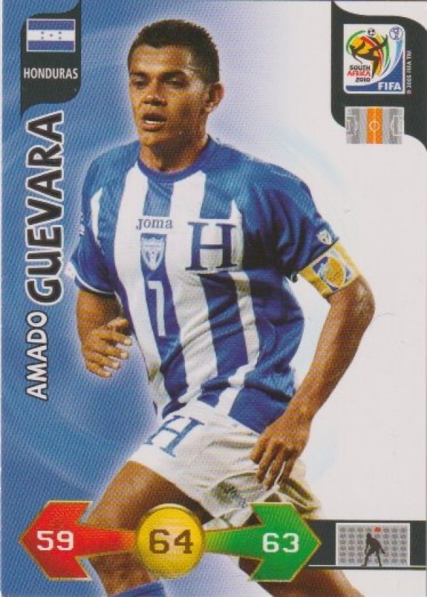 Soccer 2010 Panini Adrenalyn XL FIFA World Cup South Africa - No 192 - Amado Guevara