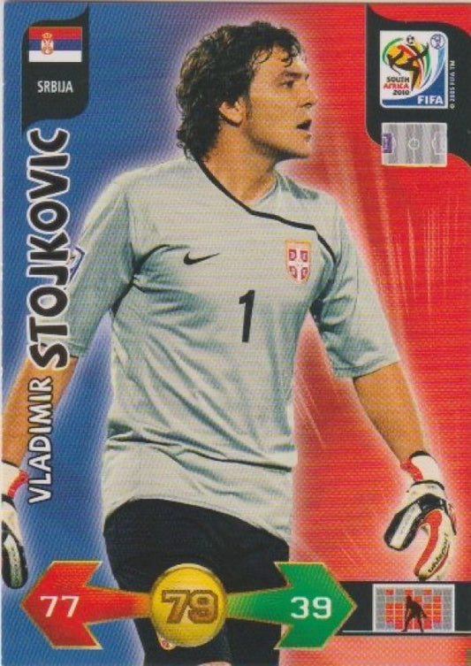 Soccer 2010 Panini Adrenalyn XL FIFA World Cup South Africa - No 321 - Vladimir Stojkovic