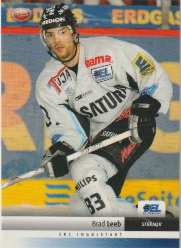 DEL 2007 / 08 CityPress - No 359 - Brad Leeb