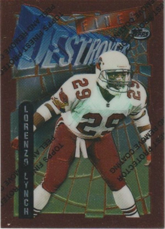 NFL 1996 Finest - No 123 - Lorenzo Lynch