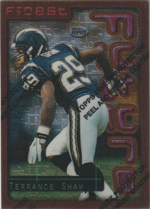 NFL 1996 Finest - No 65 - Terrance Shaw