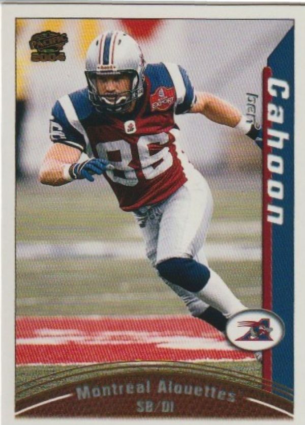 NFL 2004 Pacific CFL - No. 51 - Ben Cahoon